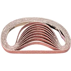 Pferd, Schleifmittel, Korund Schleifband BA 9x305 mm A60 für universelle Anwendung mit Bandschleifer (60)