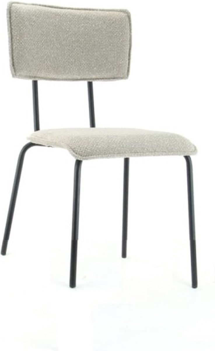 Workliving Eetkamerstoel Bo Society - Boucle Shitake
