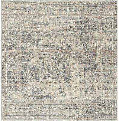 KALATY Vintage Grey Area Rug