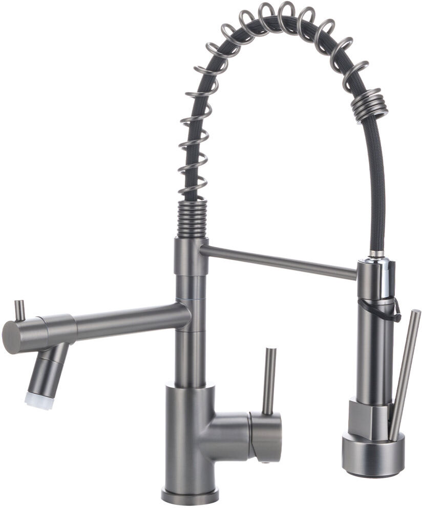 Belfry Kitchen Pull Out Kitchen Faucet Grey 18cm