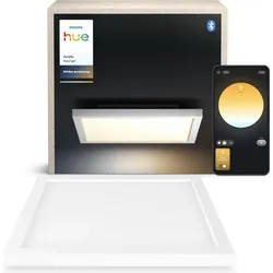 Philips Hue White Ambiance Panelleuchte Aurelle in Weiß