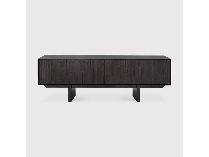 Ethnicraft Mosaic Indoor TV Anrichte Teakholz Off Black