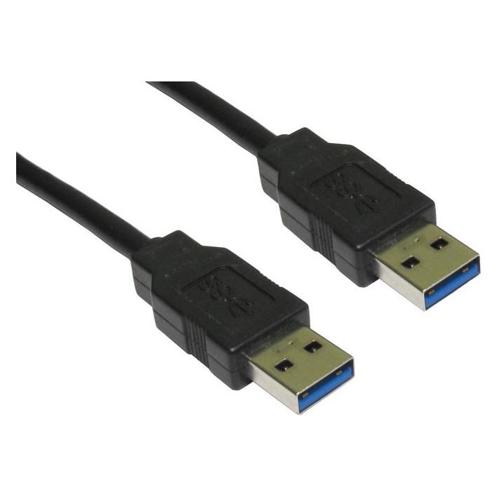 Cables Direct CDL 2MTR USB 3.0 A MALE TO A MALE (2 m, USB 3.2 Gen 1) (USB3-842)