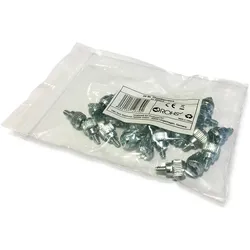 Intertech AC Thumbscrews 1000 St., silber, PC Gehäuse Zubehör