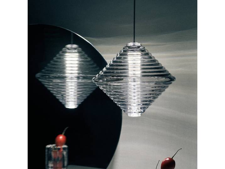 Press Cone Pendelleuchte 3000K Clear - Tom Dixon - Wohnzimmer - Design - Glas - Einflammig