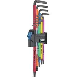 967/9 TX SXL MULTICOLOUR HF 1 WINKELSCHLÜSSELSATZ, WERA, 9-TEILIG, WERA, 05024470001