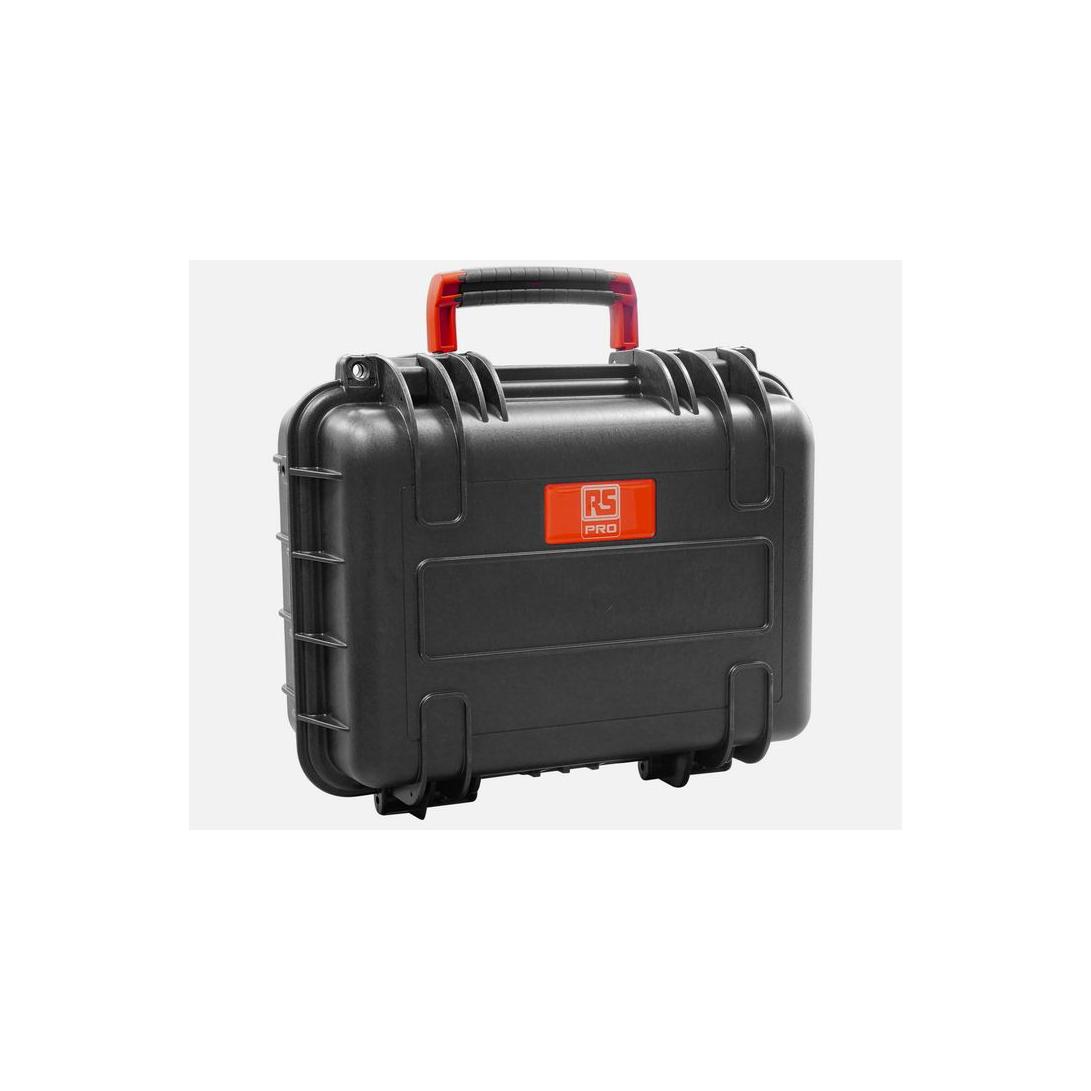RS PRO Polypropylen Wasserdichter Koffer Schwarz (2537423)