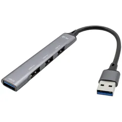 I-TEC USB-A Metal Hub 4 Port