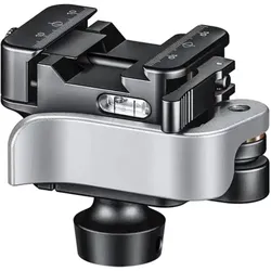 Leofoto Kugelkopf MA-30L Rapid-Lock, Stativ Zubehör, Schwarz, Silber