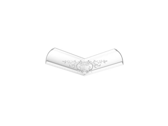 Deko-Stuckleiste „BA`ROCK C 338B“ - 200 cm weiss Orac Decor