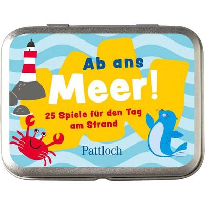Ab ans Meer! 25 Spiele für den Tag am Strand, Game von Klara Wiesel, Pattloch Geschenkbuch