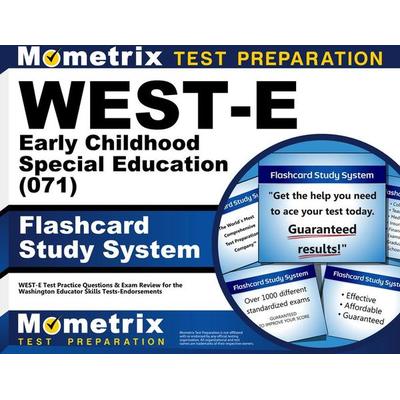 West-E Early Childhood Special Education (071) Flashcard Study System, Nonbook von , Mometrix Media Llc, 978-1-61073-029-7