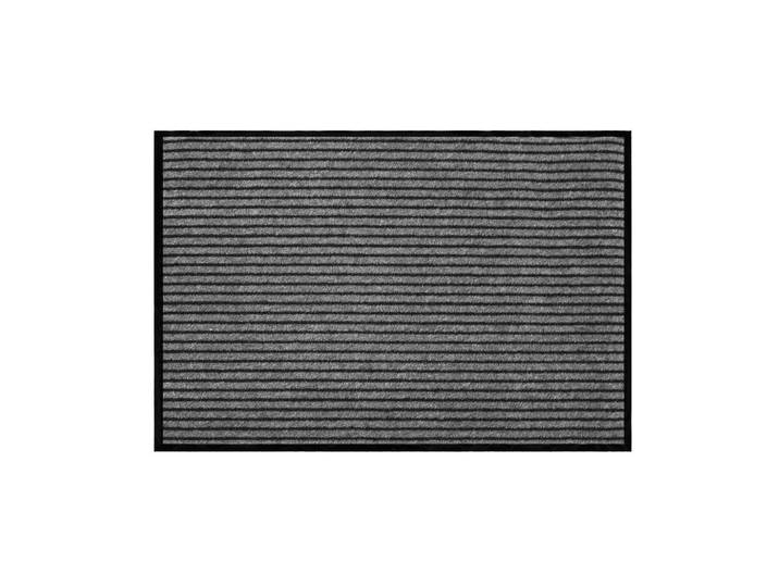 Douceur d´intérieur Türmatte Graue Streifen staubabweisend, Anthrazit, Kunststoff, 80x120 cm, Teppiche und Böden, Schmutzfangmatten, Fußmatten
