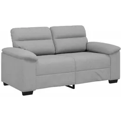 vidaXL 2-Sitzer-Sofa Wolkengrau 160x81x84 cm Stoff