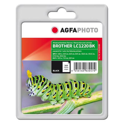 Agfaphoto Ink Black, rpl LC1220BK (BK) (APB1220BD)