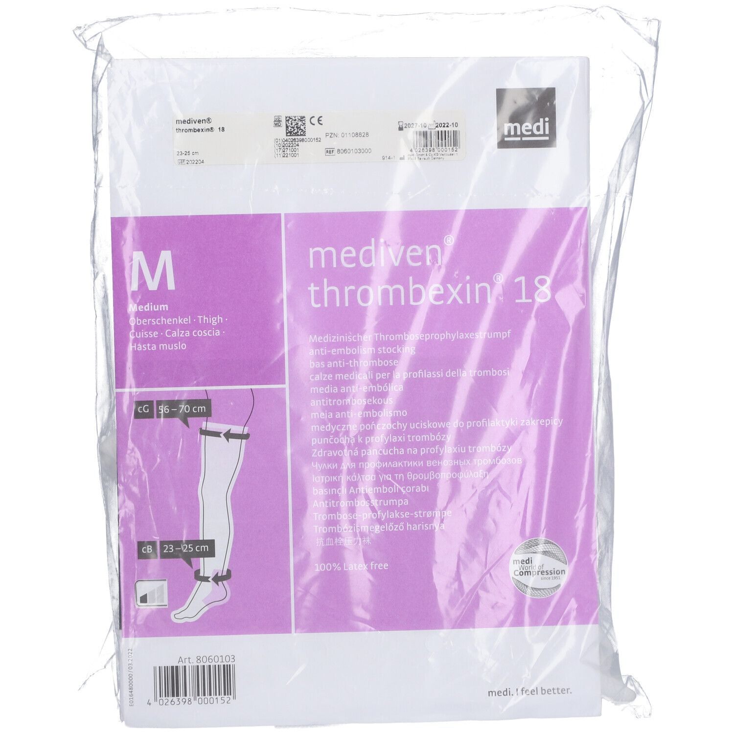 Mediven Thrombexin 18 Oberschenkel Gr.M 2 St Sonstige