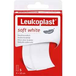 Leukoplast Soft White 4x10cm 5 ST