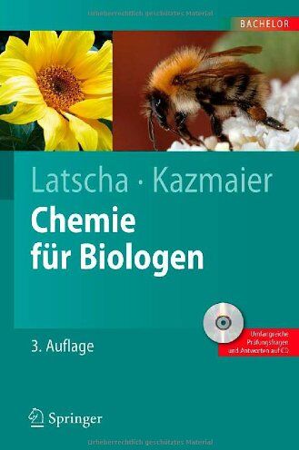 Latscha, Hans Peter - Chemie für Biologen: Umfangreiche Prüfungsfragen und Antworten auf CD-ROM (Springer-Lehrbuch) - Preis vom 13.10.2026 11:25:28 h