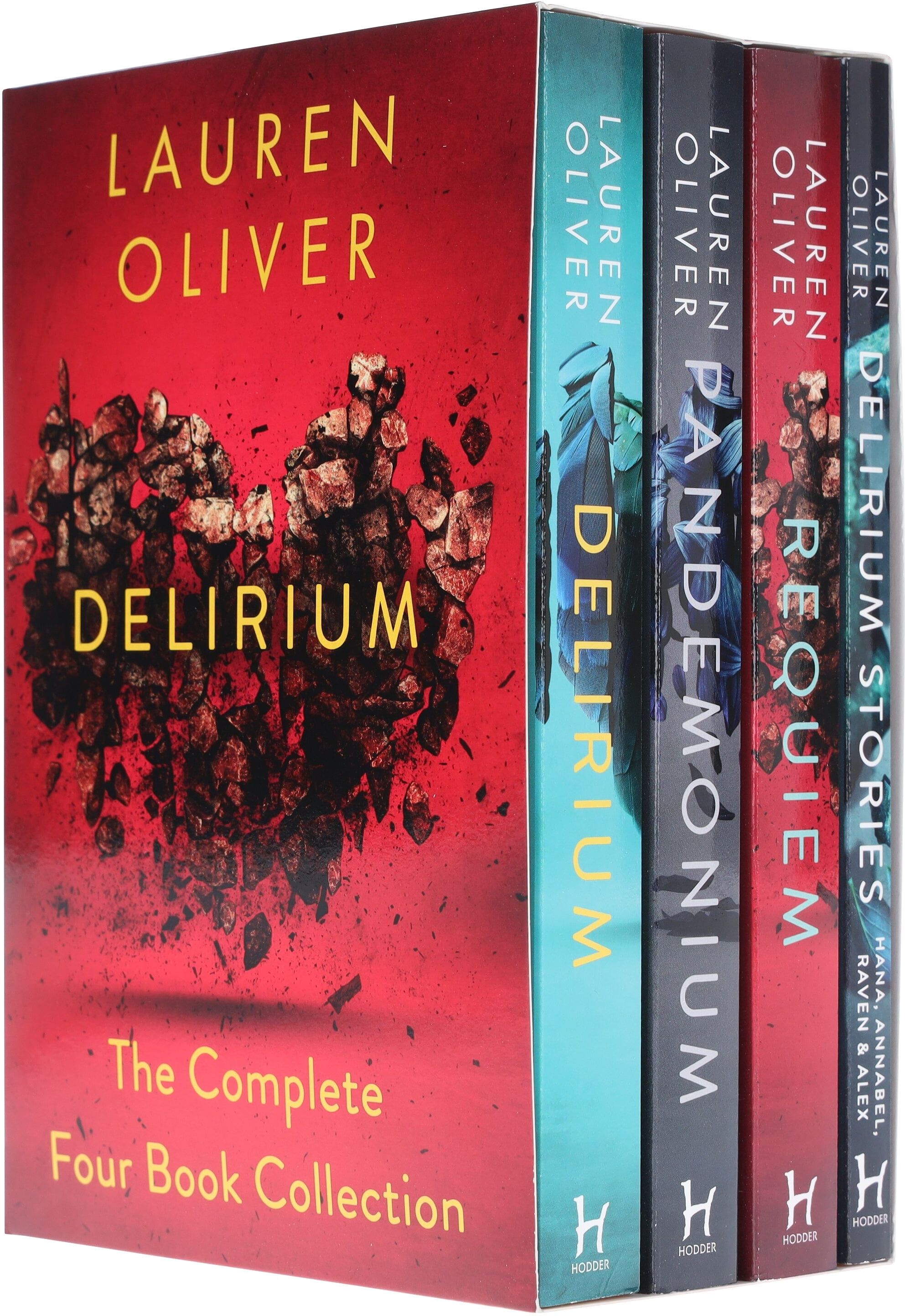 Delirium: The Complete 4 Books Collection By Lauren Oliver - Young Adult - Paperback Hachette