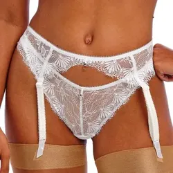 Freya Strumpfhosen Fascinate Suspender Weiß Medium Damen