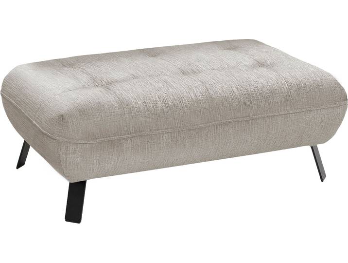 Hocker EXXPO - SOFA FASHION, beige (linen), B:110cm H:44cm T:78cm, Hocker, Hocker, bequem und modern