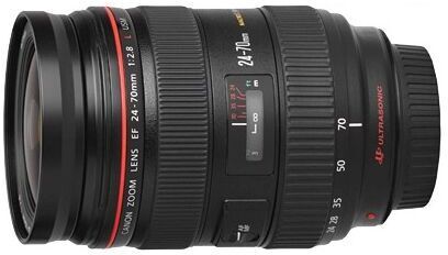 Canon EF 24-70mm 2.8 L USM   Noir - Refurbished