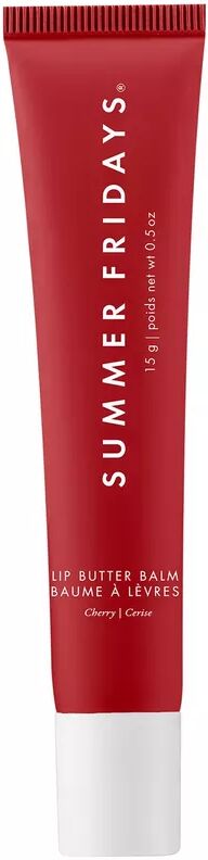 SUMMER FRIDAYS - Feuchtigkeitsspendende Lippenpflege, Lippenbalsam, 15 g, Cerise