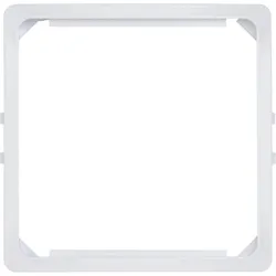 Kopp 335702008 HK05 - Zwischenrahmen für 50x50 DIN Geräte, Farbe: arktisweiß