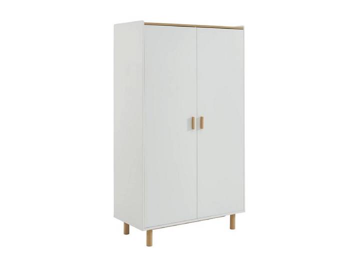 Drehtürenschrank AURA weiss 2 Türen