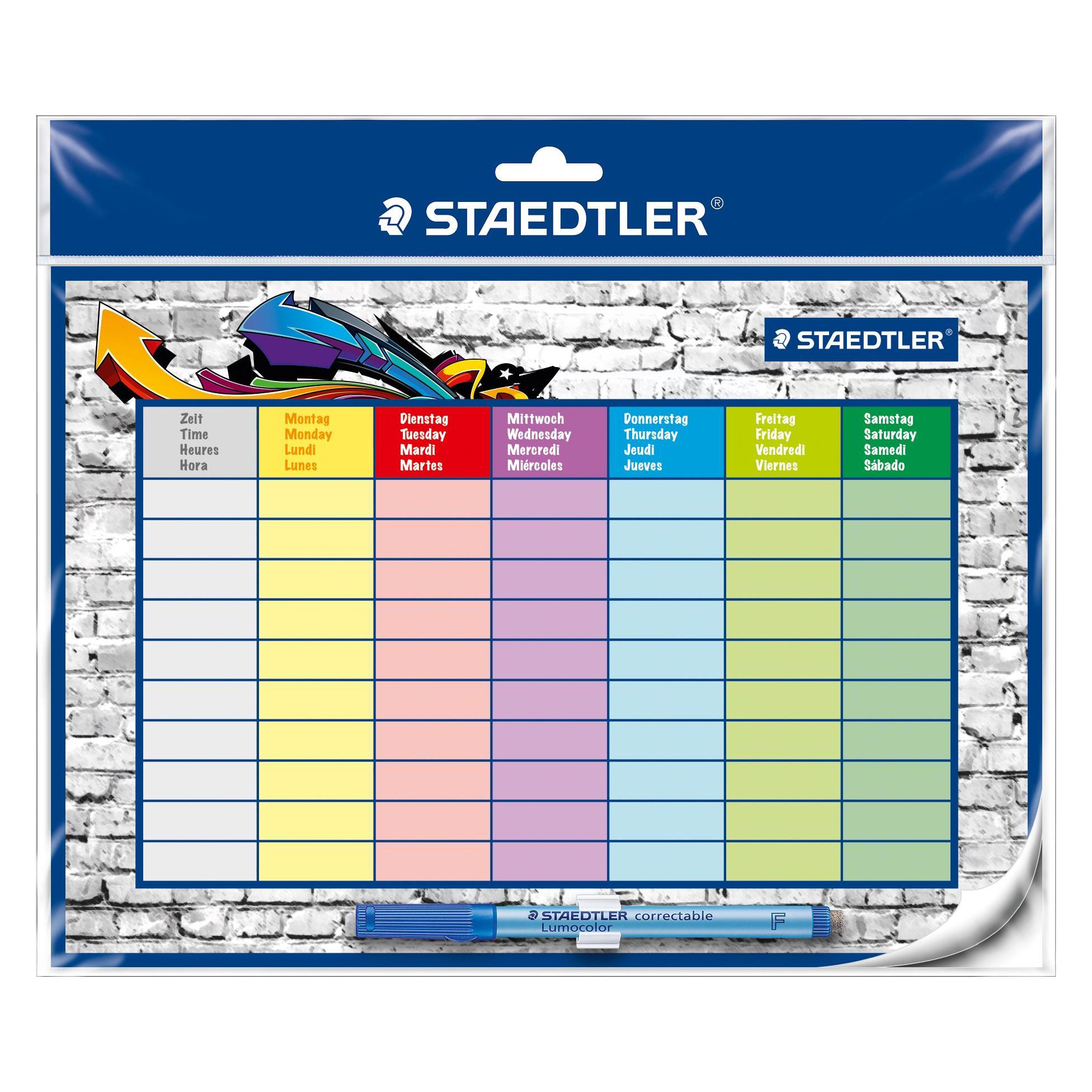 Staedtler Lumocolor Stundenplan (A4) (641 SP2)