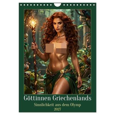 Göttinnen Griechenlands (Wandkalender 2027 DIN A4 hoch), CALVENDO Monatskalender