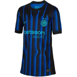 Nike, Jungen, Fussballtrikot, Inter Mailand Kinder Trikot (158, 164, 170), Blau, Weiss, Schwarz