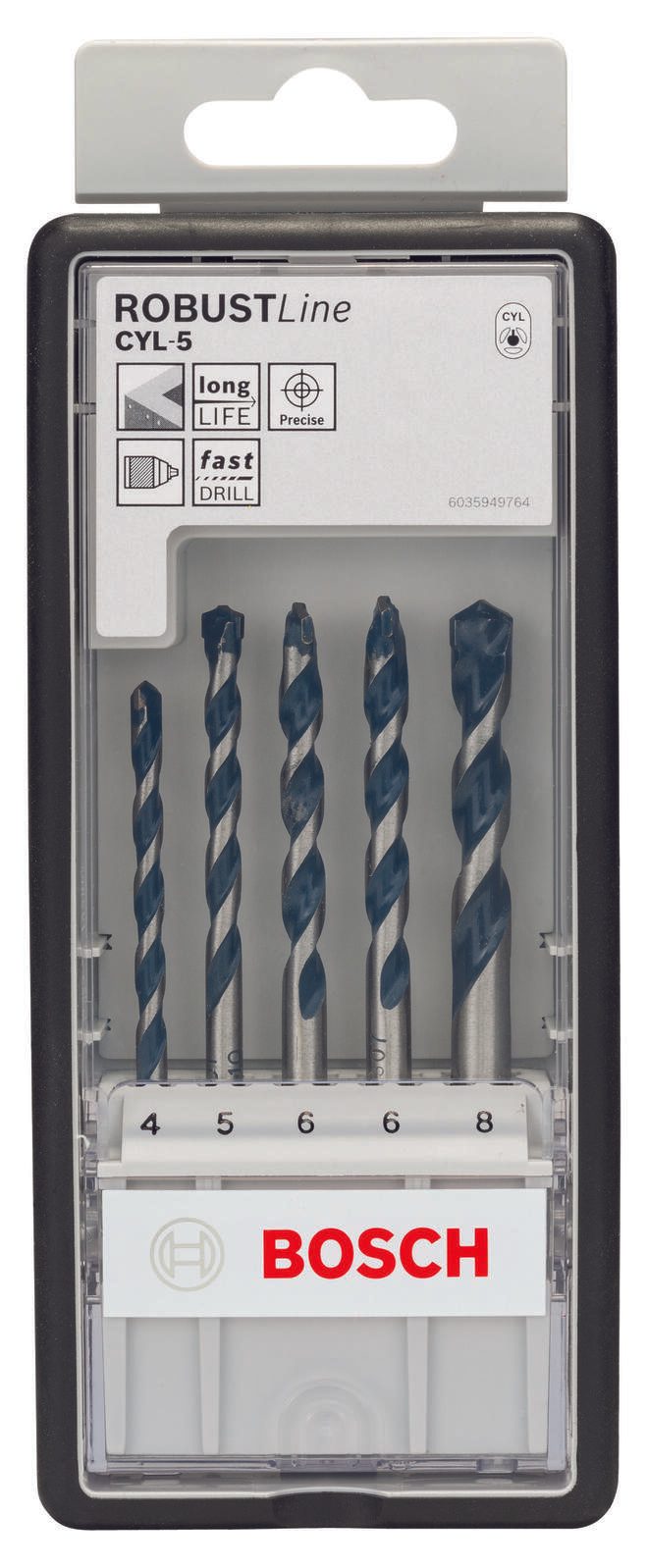 BOSCH Betonbohrer-Set CYL-5 5-teilig 2608588165