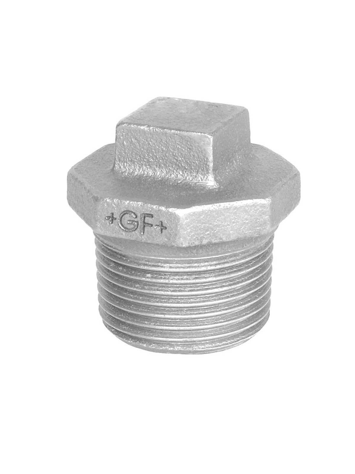 Georg-Fischer Plug beaded galvanized 3/4