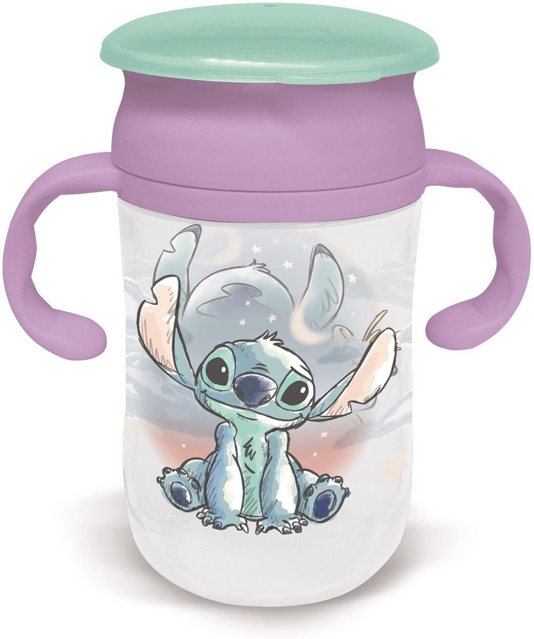 Stor Disney: Stitch Cuddle Me - Toddler 360 Training Tumbler (395ml) (10924)