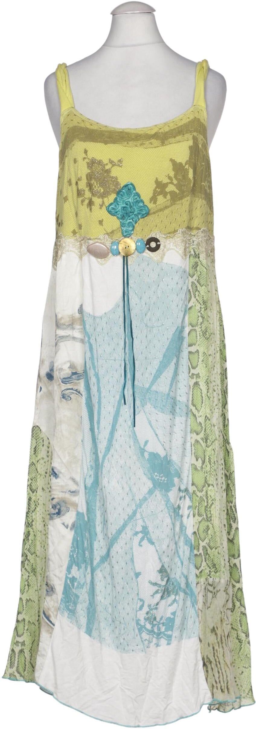 Elisa Cavaletti Damen Kleid, Mehrfarbig, Gr. L, Synthetik - Second Hand