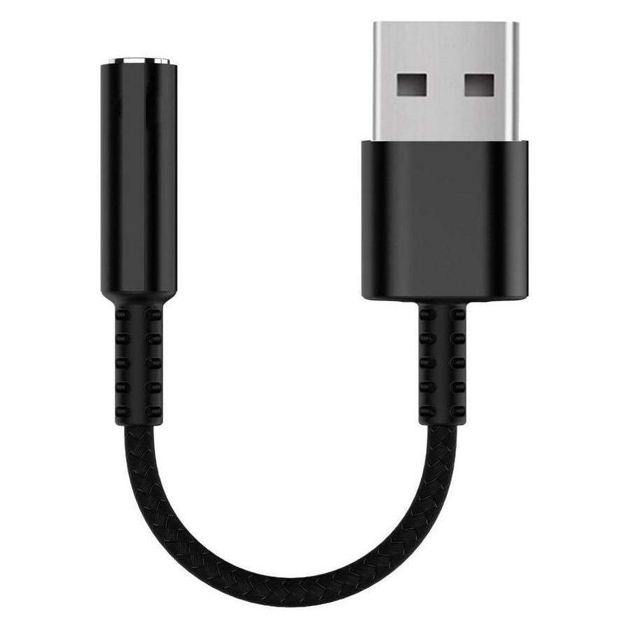 equip USB-A -> 3.5mm Audio Adapter schwarz (USB) (147945)
