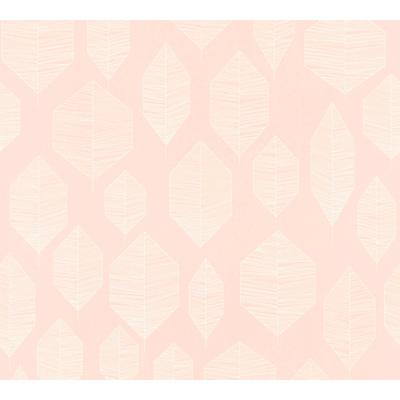 Vliestapete LIVING WALLS "Colibri", rosa (hellrosa weiß), B:0,53m L:10,05m, Vinyl, Vlies, Tapeten, Moderne Tapete Kinder Tapeten Wohnzimmer Schlafzimmer Küche Flur Optik