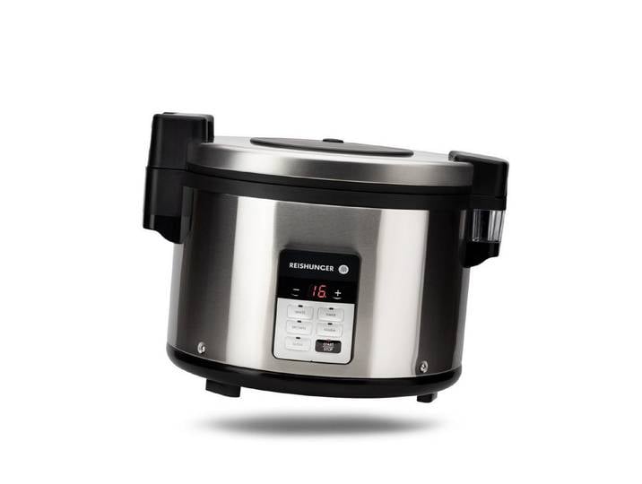 Reishunger Reiskocher Gastronomie Reiskocher für 32 Personen - Warmhaltefunktion & Timer, 1900 W
