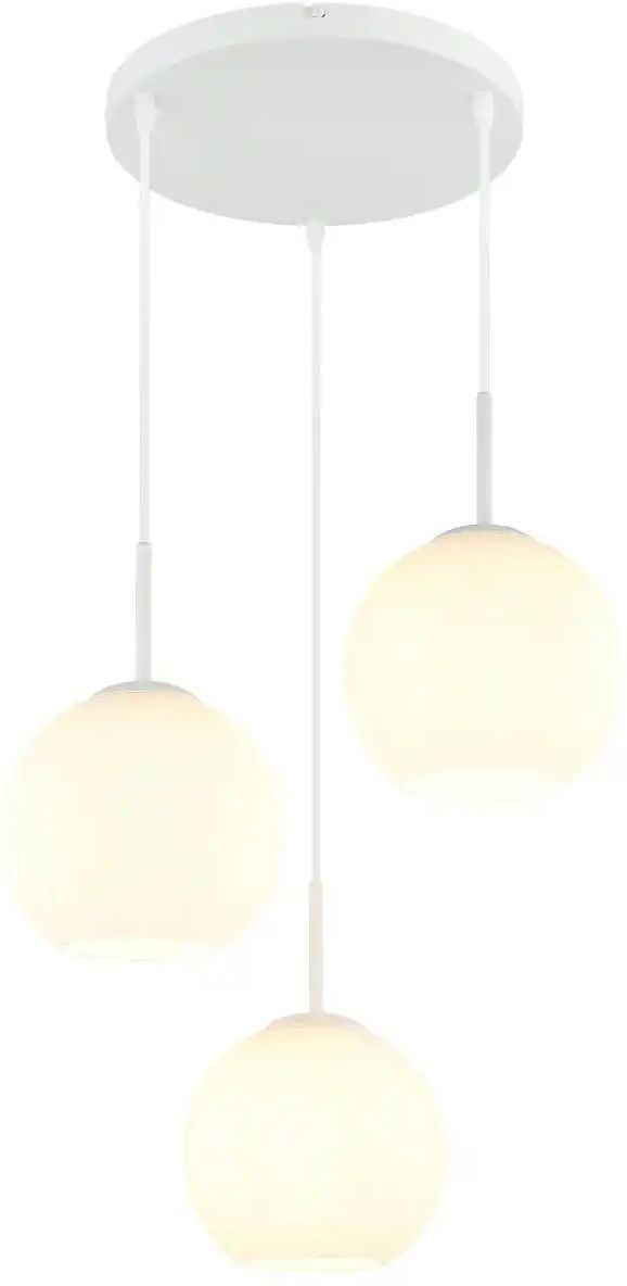Globo Lighting Hängeleuchte   ¦ weiß ¦ Maße (cm): H: 120  Ø: 46