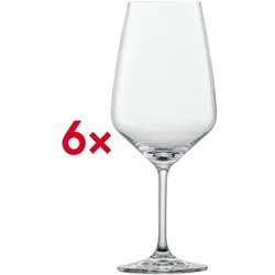 Zwiesel Glas 6x Bordeaux Rotweinglas »Taste« 656 ml rot, 23.7 cm