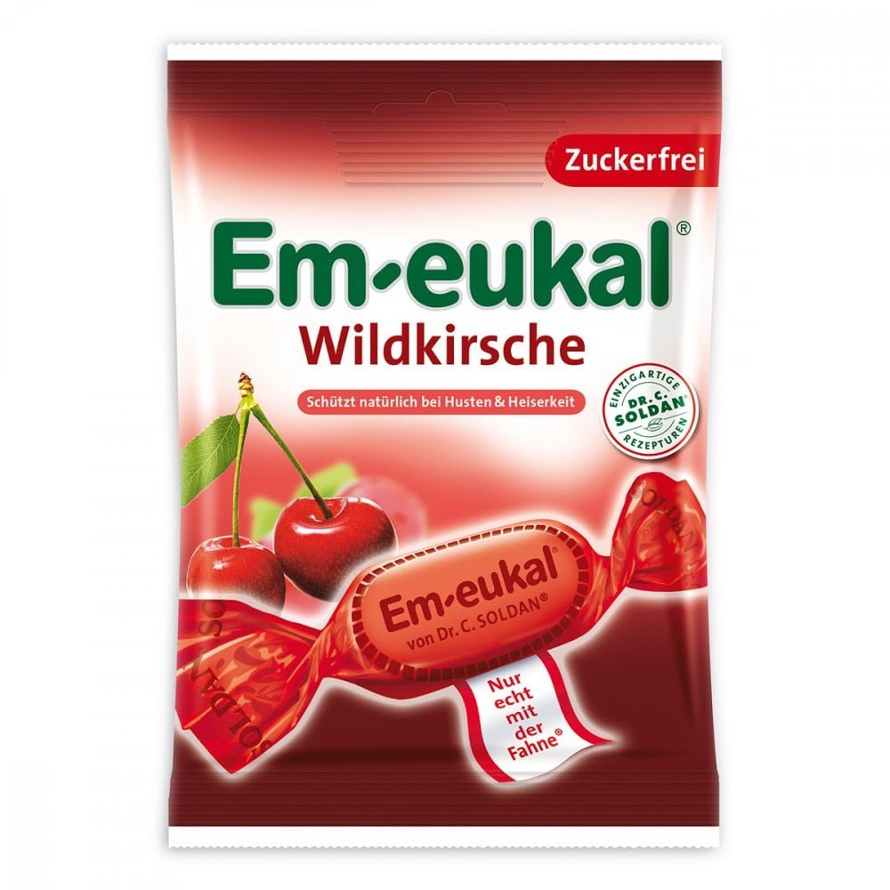 Dr. C. SOLDAN GmbH Em Eukal Bonbons Wildkirsche zuckerfrei 03165960