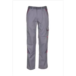 Planam, Arbeitshose, Bundhose zink/schiefer/rot 106 110 (110)