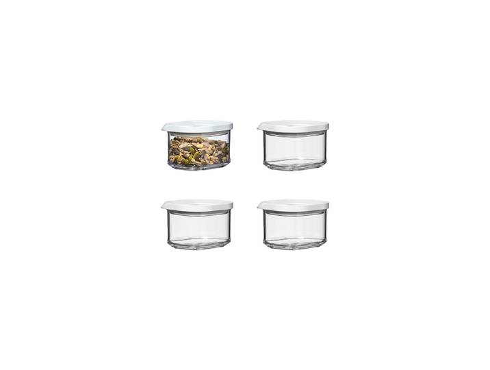 Vorratsdose MEPAL Vorratsdose Modula 175 ml 4er Set weiß , weiß, Kunststoff, Lebensmittelaufbewahrungsbehälter, Vorratsdose