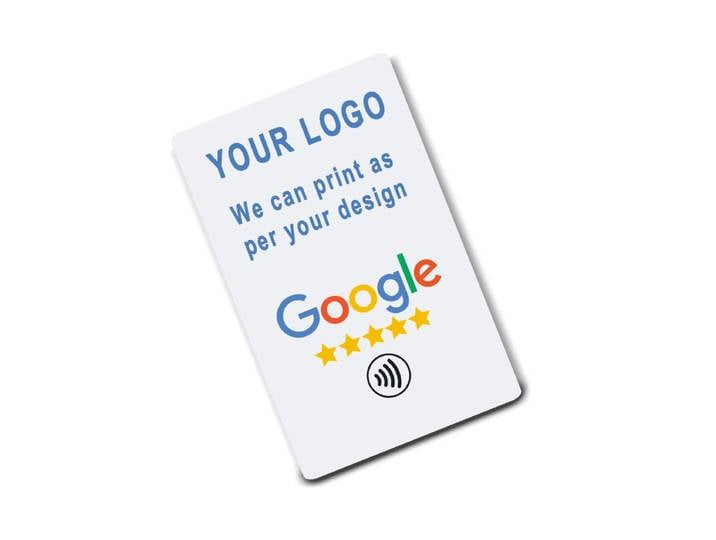 NFC impression personnalisée avis Google cartes NFC pour Android/iPhone appuyez sur l'URL écriture des cartes d'évaluation des affaires sociales