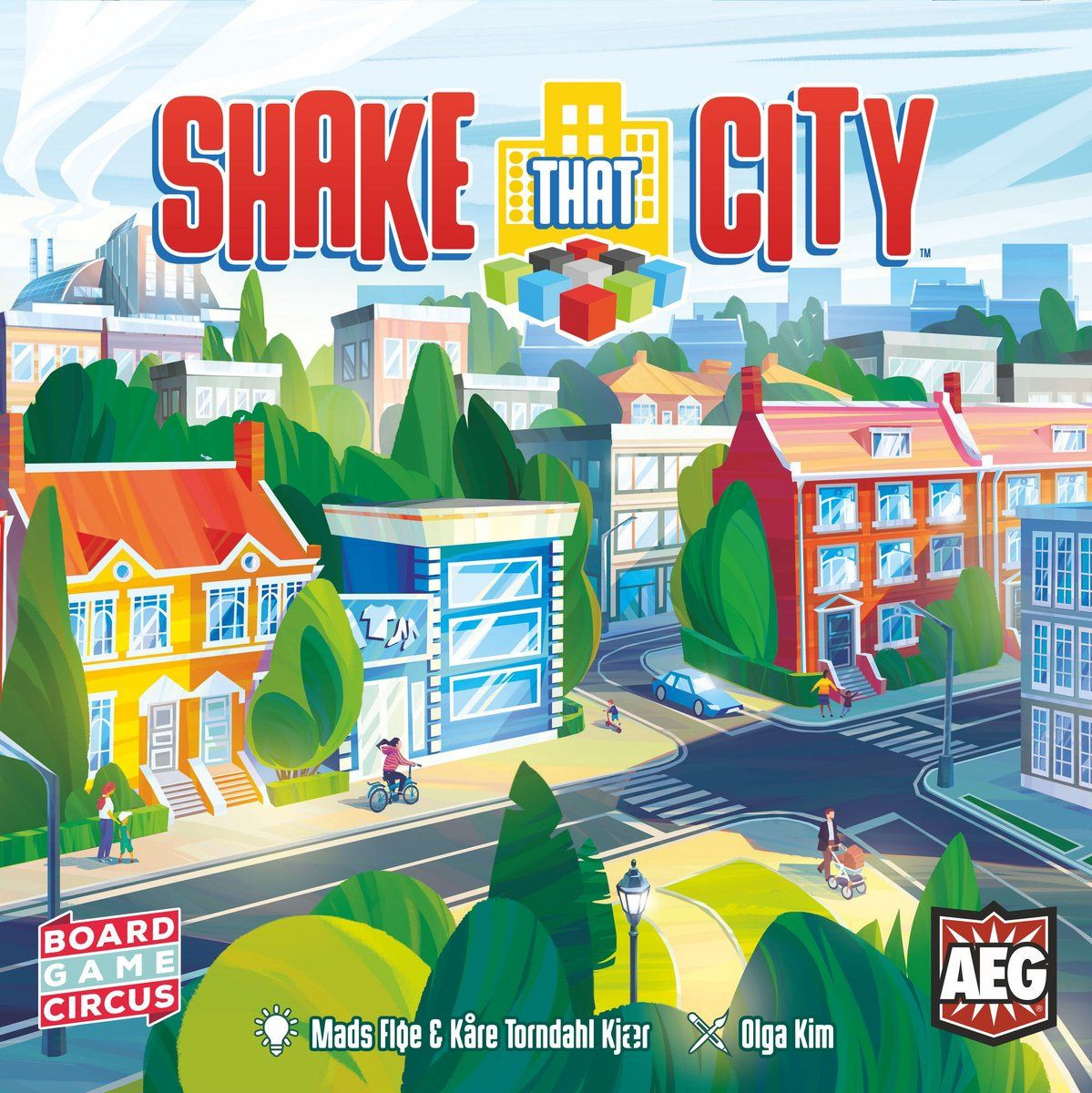 Hot Games Shake That City - Strategisch bordspel voor 1-4 spelers