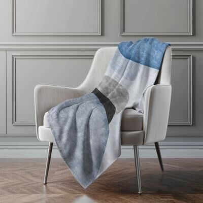 Addison Rugs Premium Machine Washable Modern Contemporary Sherpa Throw Blanket