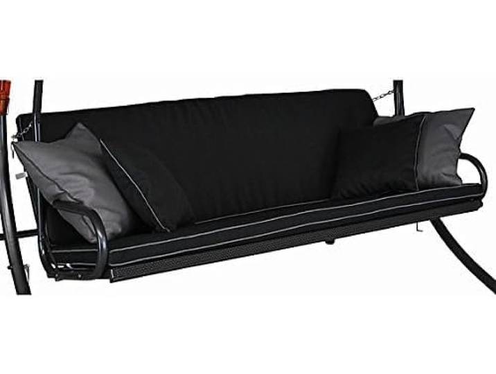 ANGERER Hollywoodschaukel Auflage Elegance Style schwarz