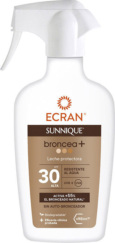 Ecran Sunnique Tan Protective Milk+ Spray 270 ml SPF 30