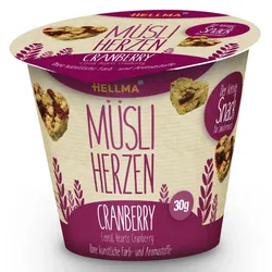 HELLMA Müsli-Herzen Cranberry